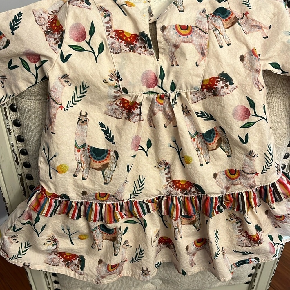 Pink Chicken New York Babygirl Dress 6/12 Mnths